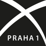 Praha 1 Kompaktni logo_black